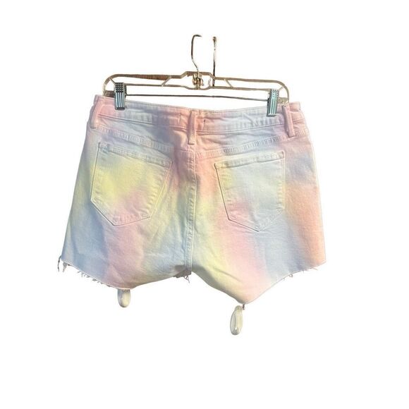 Aqua Bloomingdales Exclusive Tie Dye Shorts Sz 30 NWT - Picture 2 of 6